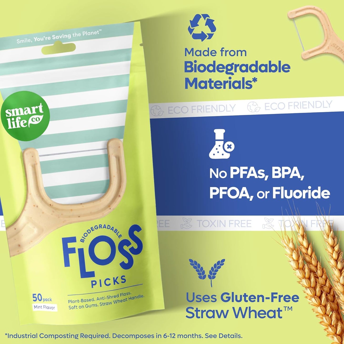 EcoMint Floss Picks
