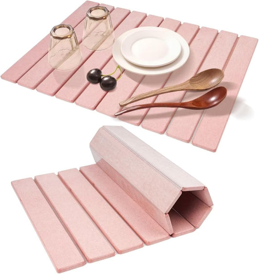 EcoHaven Pink Stone Drying Mat