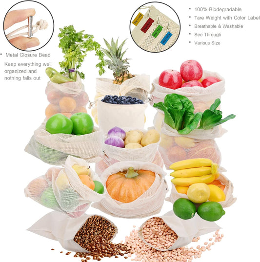 EcoVibe Produce Pouches